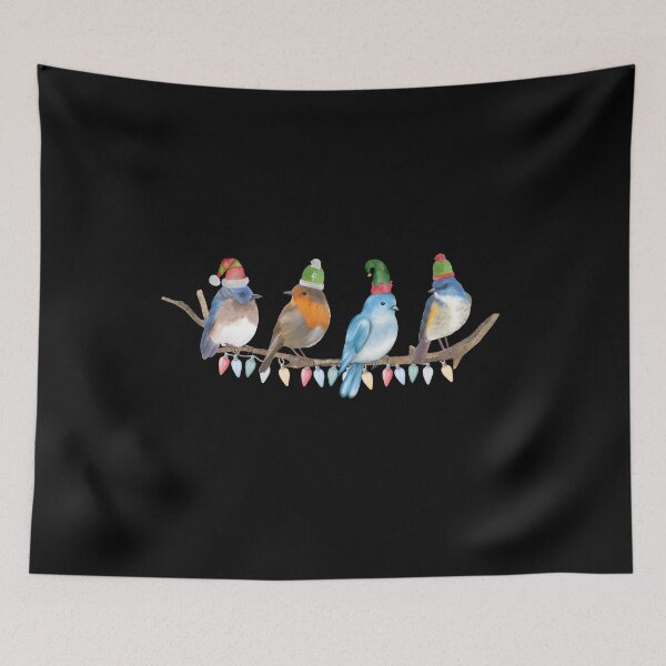 Item preview, Cute birds Christmas designed and sold by Rbnano.