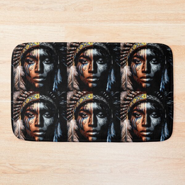 Item preview, Beautiful Native American Woman inspired art  designed and sold by Artbyminga.