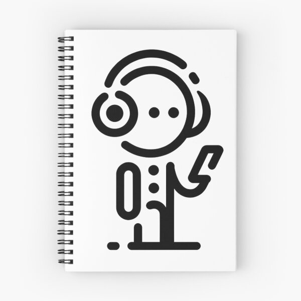 Item preview, Minimalist Stick Figure with Headphones and Smartphone designed and sold by Filpasel.