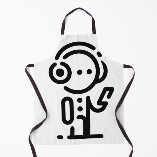 Item preview, Minimalist Stick Figure with Headphones and Smartphone designed and sold by Filpasel.
