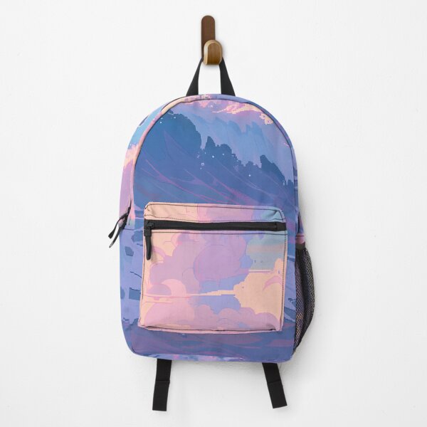 Item preview, Foamy Pastel Ocean, anime scenery- Pixel art designed and sold by octoboobs.