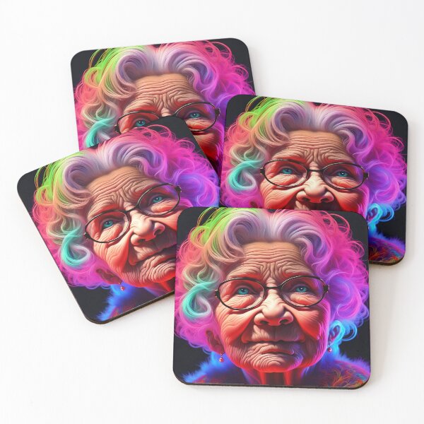 Item preview, Age is just a number!  A gorgeous elderly lady full of life and vigor!  designed and sold by Zen-Hues.
