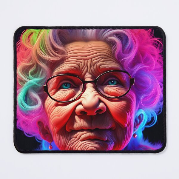 Item preview, Age is just a number!  A gorgeous elderly lady full of life and vigor!  designed and sold by Zen-Hues.