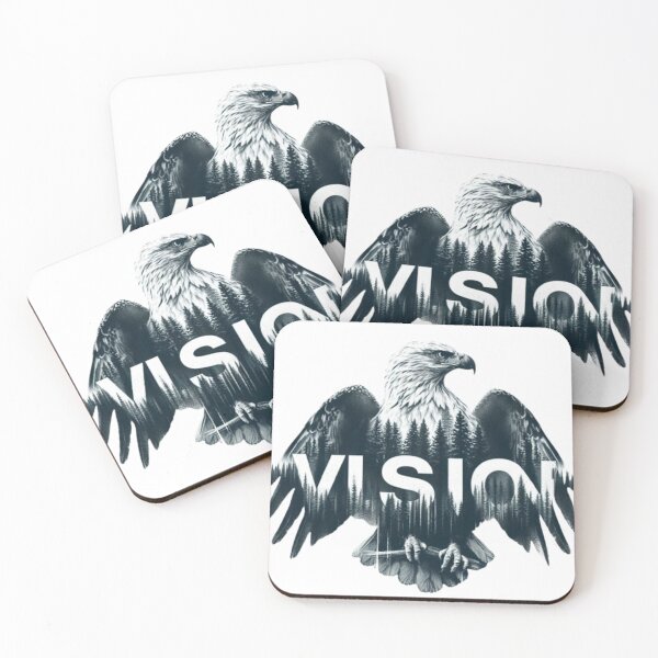 Item preview, Eagle Vision Calm Focus Forest Clarity Art designed and sold by ProjectNoah.