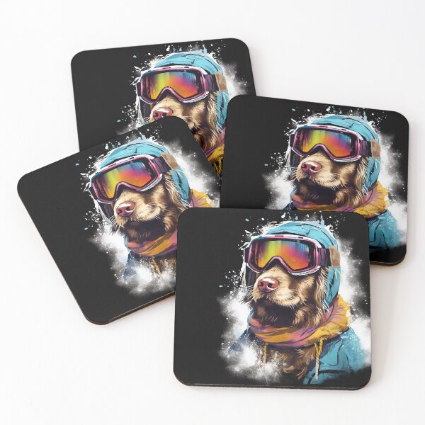Item preview, Ski Dog in Ski Googles designed and sold by AnnaMDesign.
