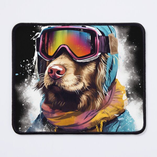 Item preview, Ski Dog in Ski Googles designed and sold by AnnaMDesign.
