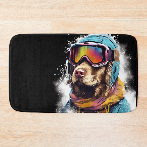 Item preview, Ski Dog in Ski Googles designed and sold by AnnaMDesign.