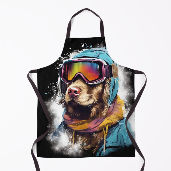 Item preview, Ski Dog in Ski Googles designed and sold by AnnaMDesign.