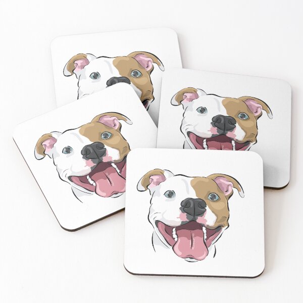 Item preview, Pit Bull Smile designed and sold by FabricatedFox.