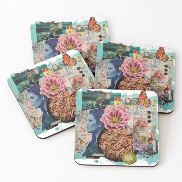 Item preview, Cinnamon Rolls and Manatees designed and sold by bekacollageart.