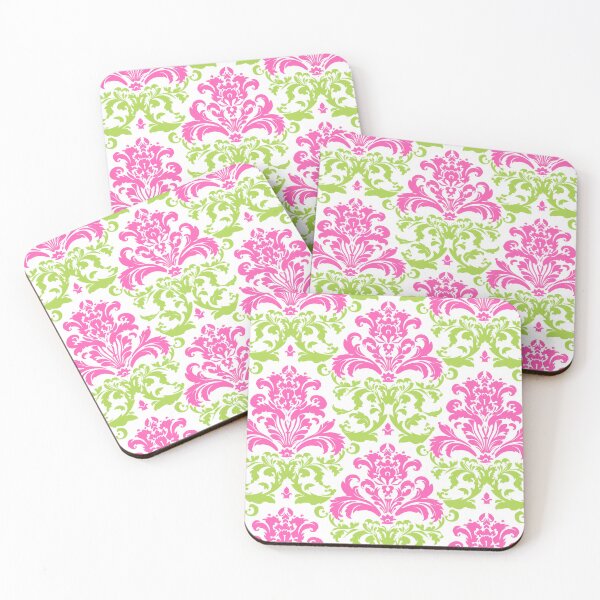 Item preview, Damask style design pattern with trending colours for home decoration and living designed and sold by VISIONARTIST.