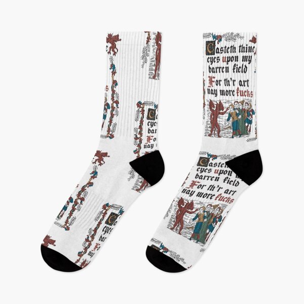 Item preview, No More F*cks Medieval Style - funny retro vintage English history  designed and sold by Nemons.