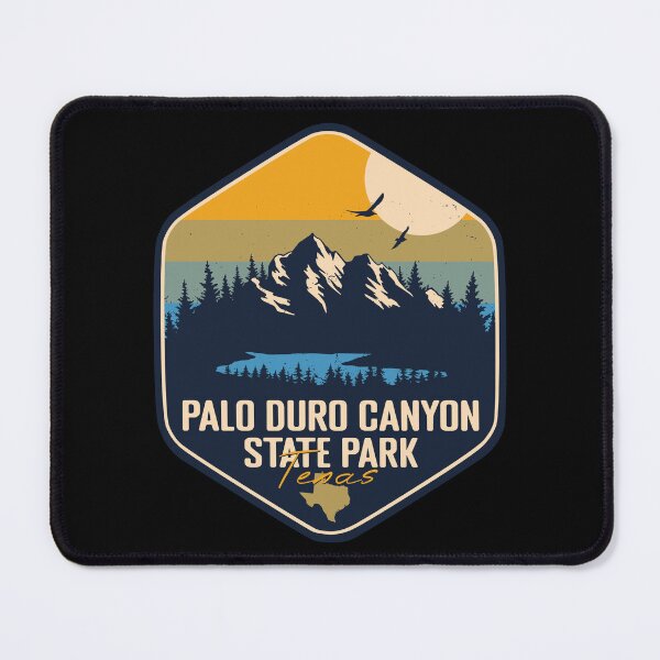 Item preview, Palo Duro Canyon State Park Texas Vacation TX Souvenir Retro Badge designed and sold by mountainfad.