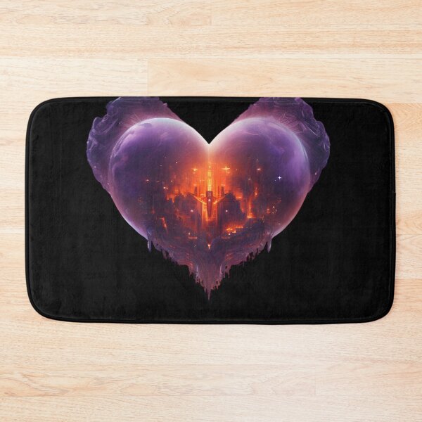 Item preview, Heart in space designed and sold by AI-Only Creations.