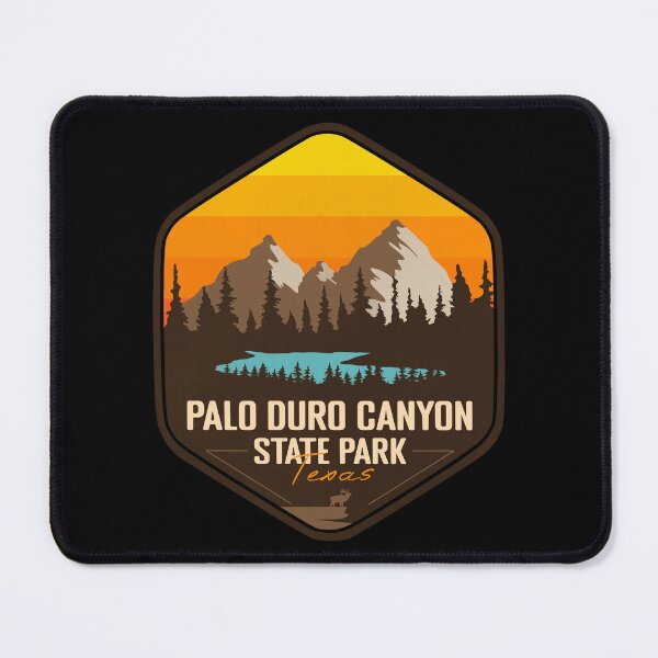 Item preview, Palo Duro Canyon State Park Texas Vacation TX Souvenir Retro Badge designed and sold by mountainfad.