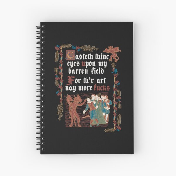 Item preview, No More F*cks Medieval Style - funny retro vintage English history  designed and sold by Nemons.