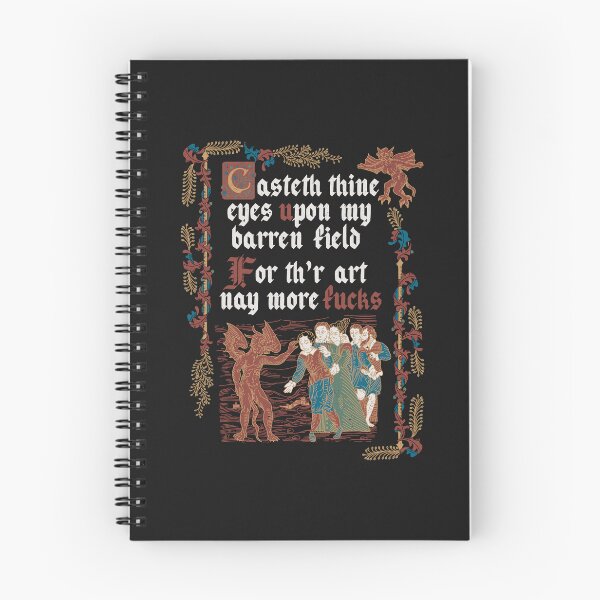 Item preview, No More F*cks Medieval Style - funny retro vintage English history  designed and sold by Nemons.