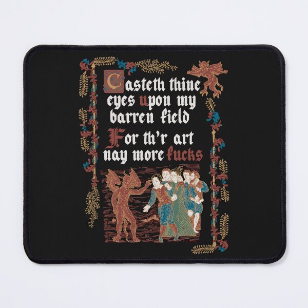 Item preview, No More F*cks Medieval Style - funny retro vintage English history  designed and sold by Nemons.