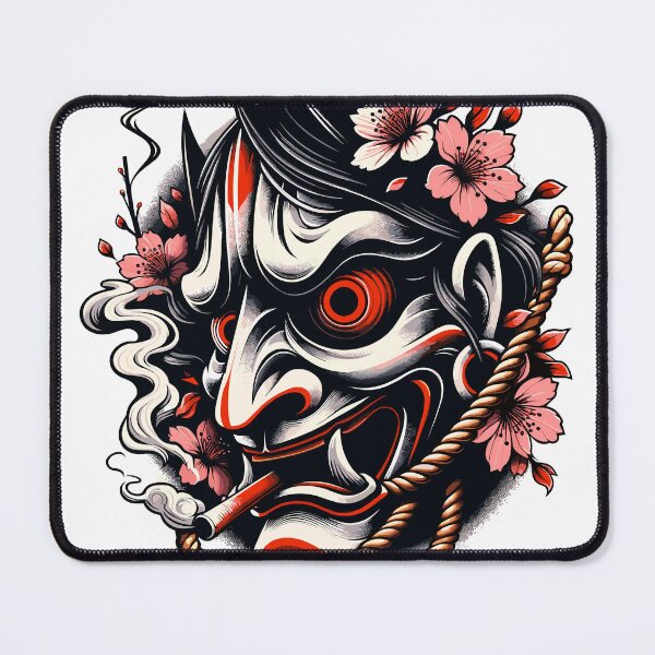 Item preview, JAPANESE MASK HANNYA #1 designed and sold by Printyourspirit.