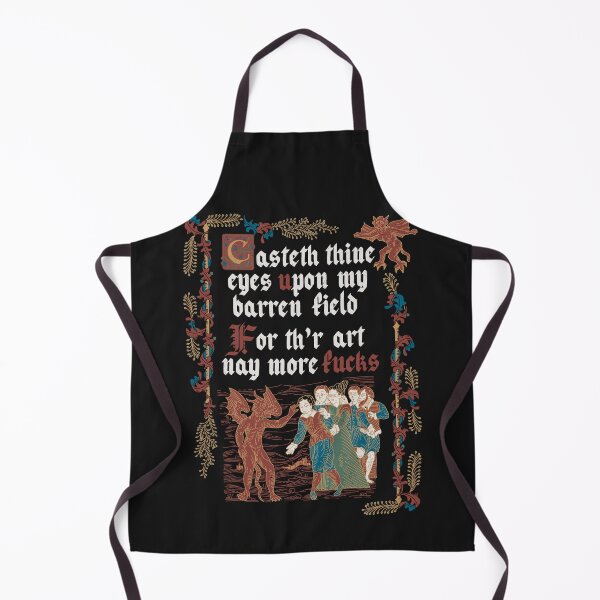 Item preview, No More F*cks Medieval Style - funny retro vintage English history  designed and sold by Nemons.