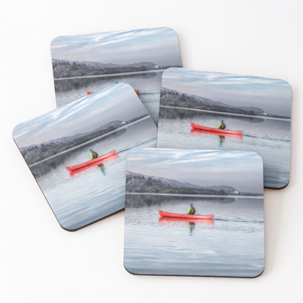 Item preview, Red Canoe Llyn Padarn Llanberis north Wales designed and sold by AJEvans.