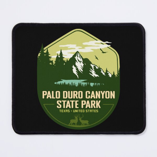 Item preview, Palo Duro Canyon State Park Texas Vacation TX Souvenir Retro Badge designed and sold by mountainfad.