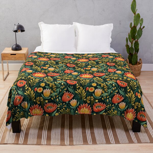 Item preview, Floral Pattern With Tulips And Sunflowers designed and sold by KENEAU.