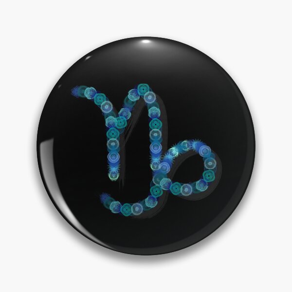 Item preview, Spirograph Capricorn Zodiac Horoscope Symbol designed and sold by RachelEDesigns.