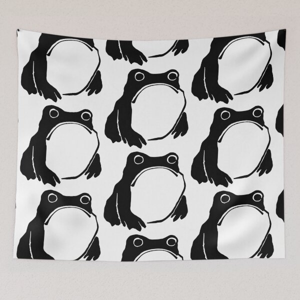 Item preview, Whimsical Outlines: Matsumotos Frog Cutout designed and sold by EmeraldeaArt.