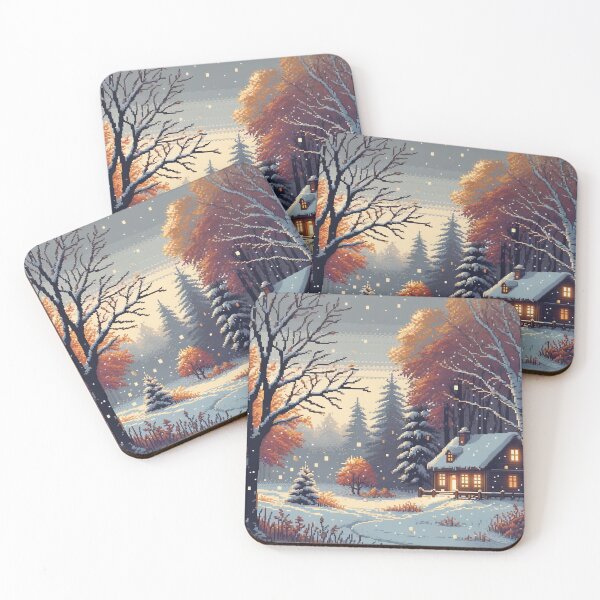 Item preview, Snowy Retreat designed and sold by janarspixels.