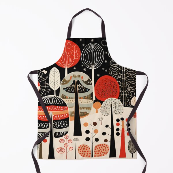 Item preview, Graphic Simplified Trees in a Winter Forest designed and sold by AgathaZolastore.