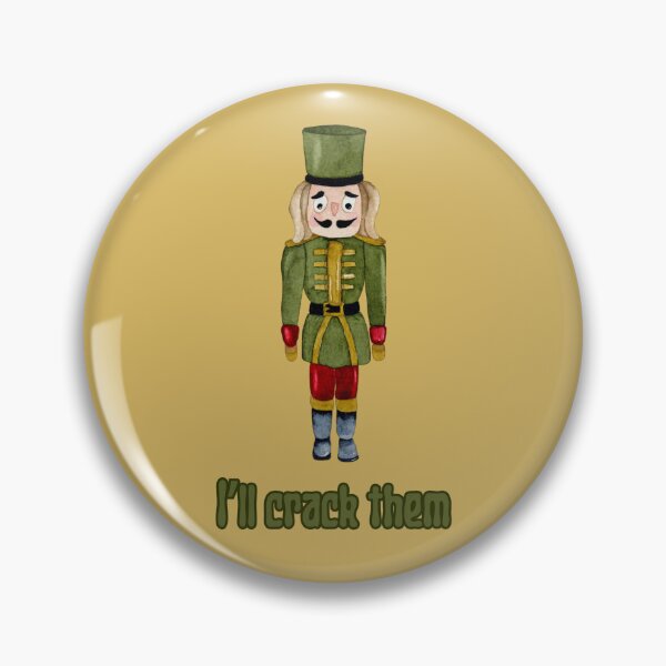 Artikelvorschau, Ich werde sie knacken. Lustiger Nussknacker, unangemessenes Weihnachten entworfen und verkauft von Rebel-Design.