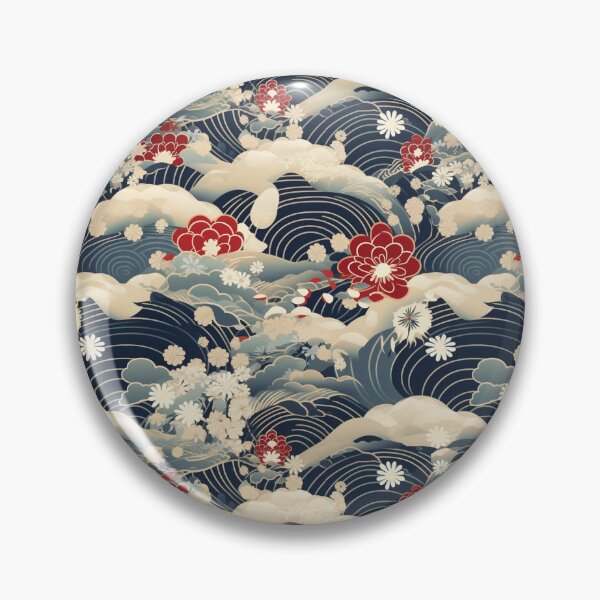 Item preview, Japan Old Style Seamless Patterns 3 designed and sold by ThaNiyom.