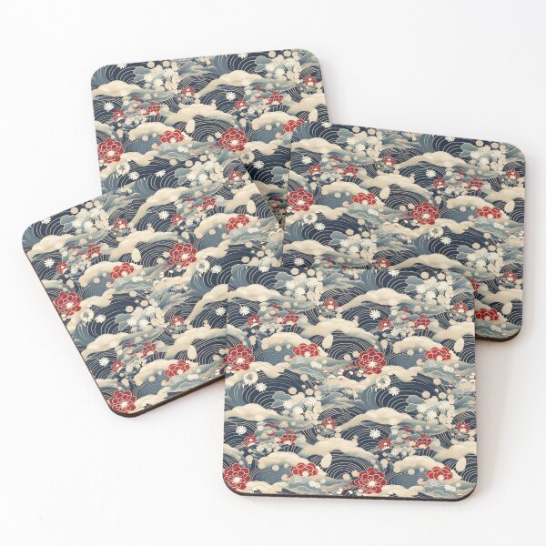 Item preview, Japan Old Style Seamless Patterns 3 designed and sold by ThaNiyom.