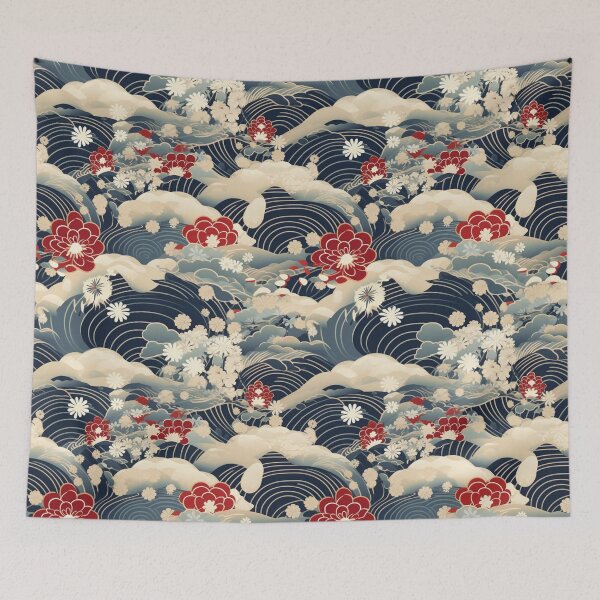Item preview, Japan Old Style Seamless Patterns 3 designed and sold by ThaNiyom.