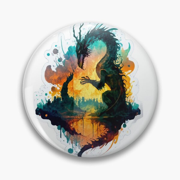 Item preview, Dragon in a magical world designed and sold by Aktio  Design.