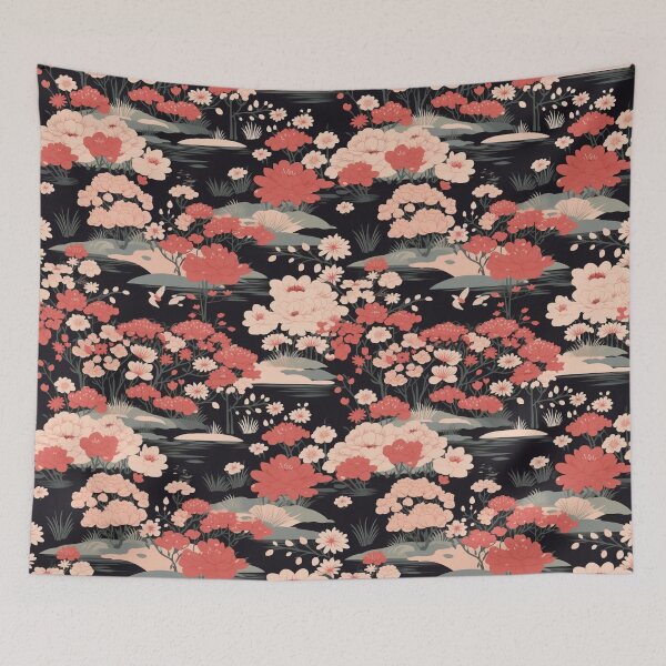 Item preview, Japan Old Style Seamless Patterns 4 designed and sold by ThaNiyom.