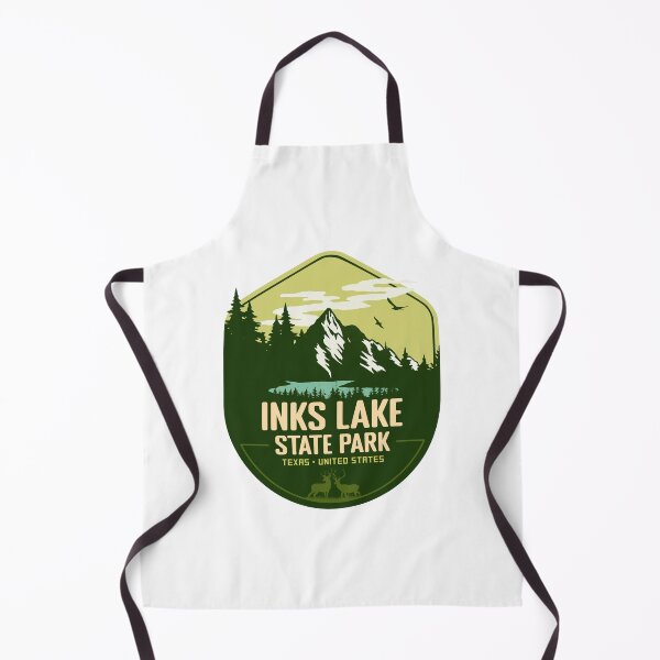 Item preview, Inks Lake State Park Texas Vacation TX Souvenir Retro Badge designed and sold by mountainfad.