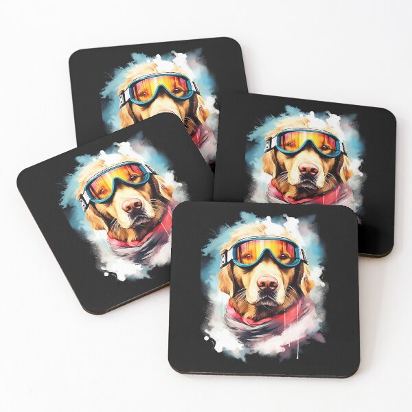 Item preview, Ski Dog in Ski Googles designed and sold by AnnaMDesign.