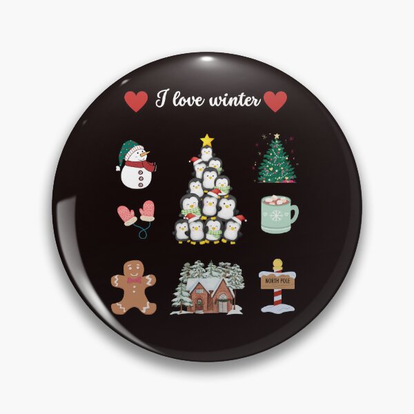Item preview, I love winter designed and sold by I vizi di Bob.