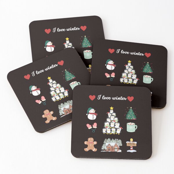 Item preview, I love winter designed and sold by I vizi di Bob.