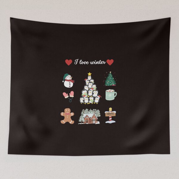 Item preview, I love winter designed and sold by I vizi di Bob.