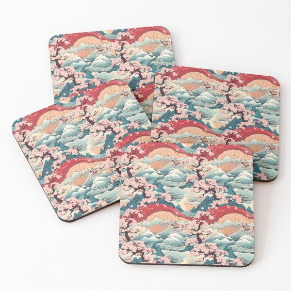 Item preview, Japan Old Style Seamless Patterns 6 designed and sold by ThaNiyom.