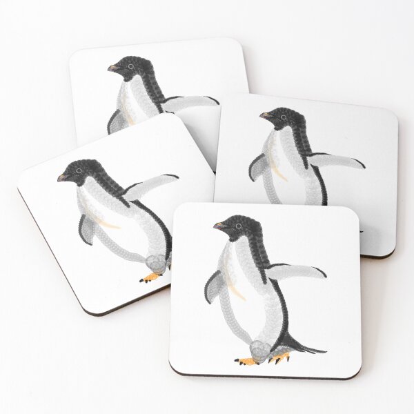 Item preview, Spirograph Adelie Penguin Bird designed and sold by RachelEDesigns.