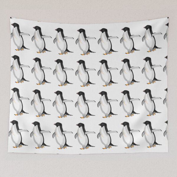 Item preview, Spirograph Adelie Penguin Bird designed and sold by RachelEDesigns.