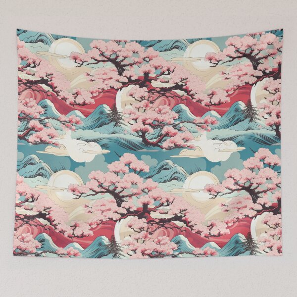 Item preview, Japan Old Style Seamless Patterns 7 designed and sold by ThaNiyom.