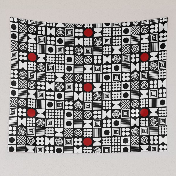 Item preview, Mix & red pattern designed and sold by HOMELON.