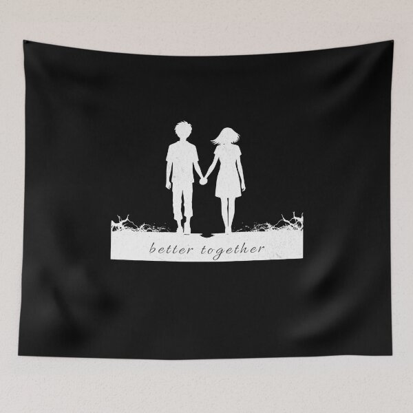Item preview, Couple Holding Hands Better Together designed and sold by Manifest-Style.