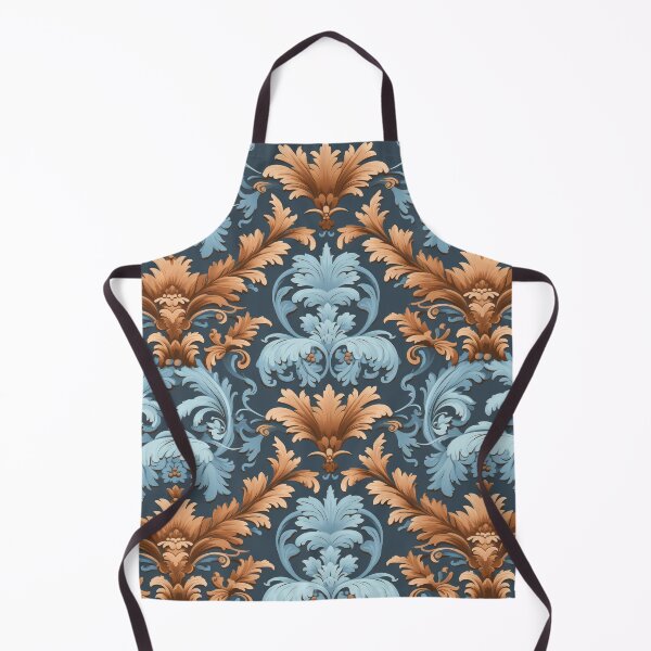 Item preview, Damask style design pattern with trending colours for home decoration and living designed and sold by VISIONARTIST.