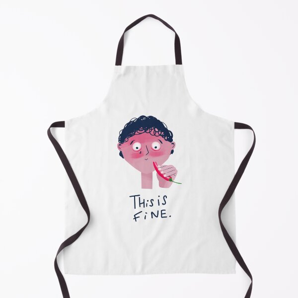 Item preview, This is fine. designed and sold by Tlu-illus.